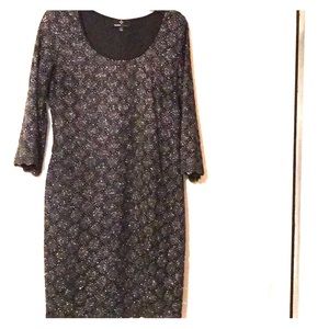 Ronni Nicole black sparkle dress